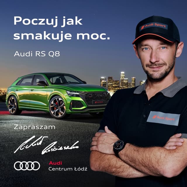Kreacja: Audi RS Q8 - poczuj jak smakuje moc