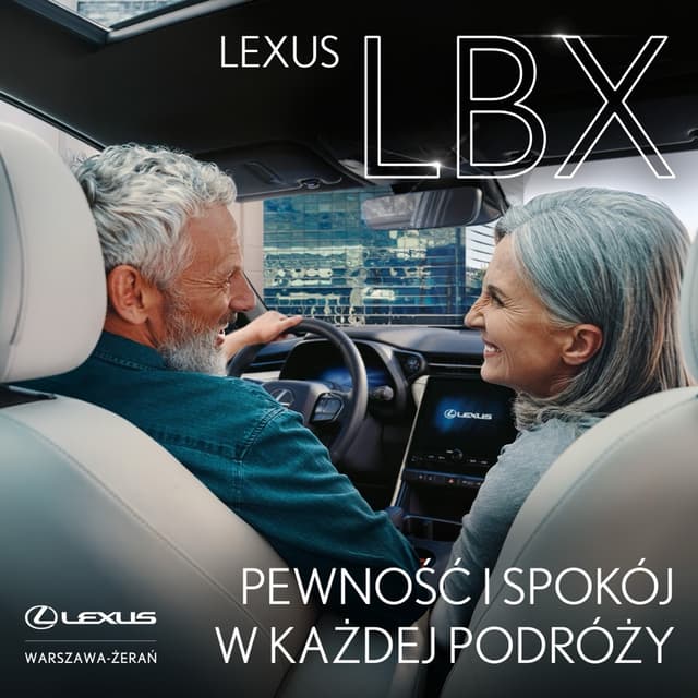 Kreacja: Lexus LBX - pewność i spokój