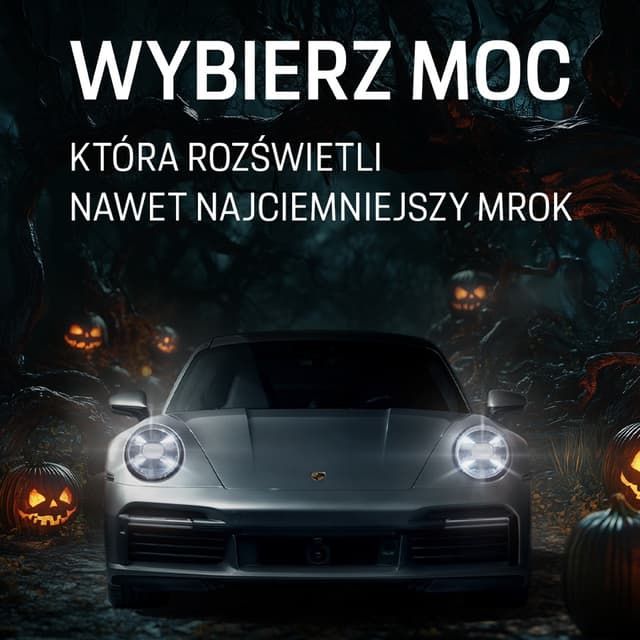 Kreacja: Porsche 911 na Halloween